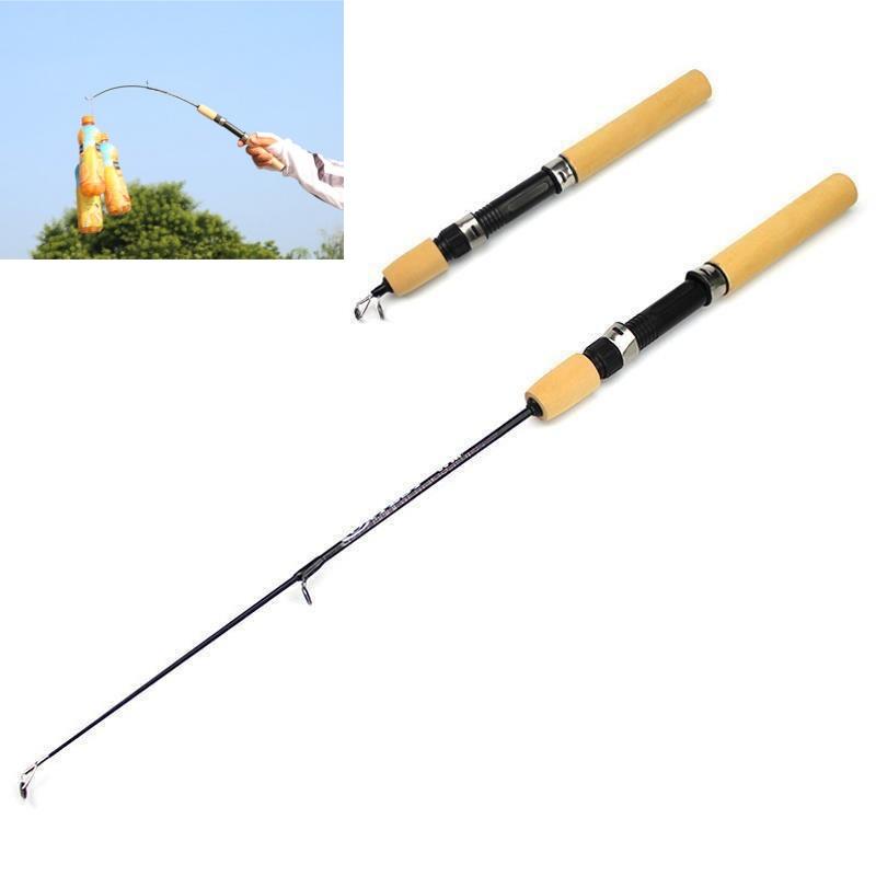 Fishing Rod Spinning - [LA]1本超軽量冬用氷釣り竿ポータブル冬用氷釣り竿スピニングキャスティング氷冬用釣り竿タックル。