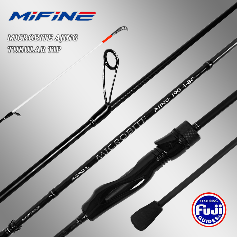 MIFINE MICROBITE AJING スピニングロッ - Fishing Rod Surf のレビューと価格