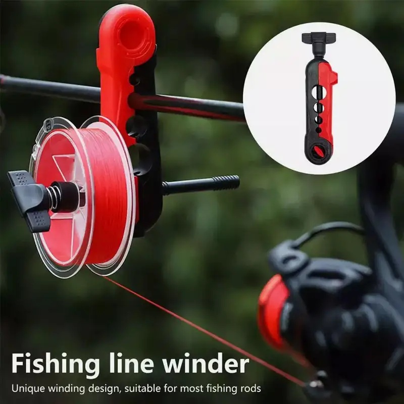 携帯用釣り糸巻き取り器、スプール、ロッドホルダー、糸巻き機、 - Fishing Rod Combo のレビューと価格